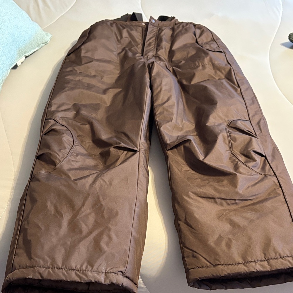 Rothschild Brown Kids ski pants